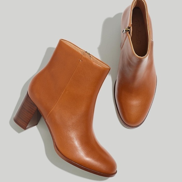 J. Crew Shoes - Madewell The Mira Side-Seam Ankle Boot in Leather NH201